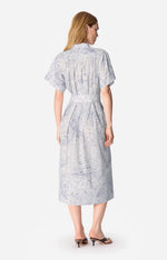 Vanessa Bruno Ciao dress - White / blue