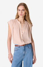 Vanessa Bruno Clio blouse - Powder pink