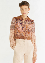 Vanessa Bruno Blouse Ned silk kaki