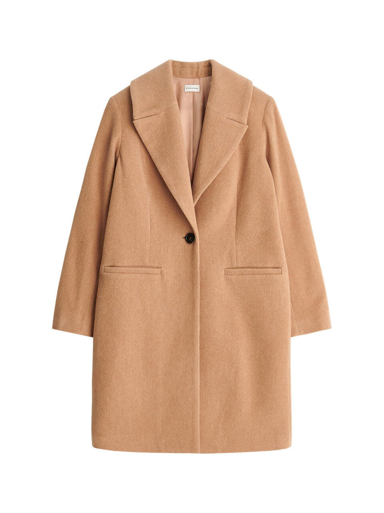 By Malene Birger Flowsnoke recycled wool coat sustainable