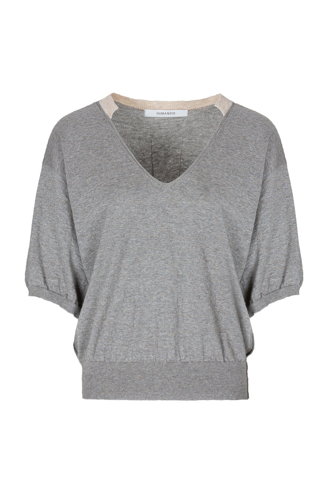 Humanoid Sweaters | Berra Silver Clay