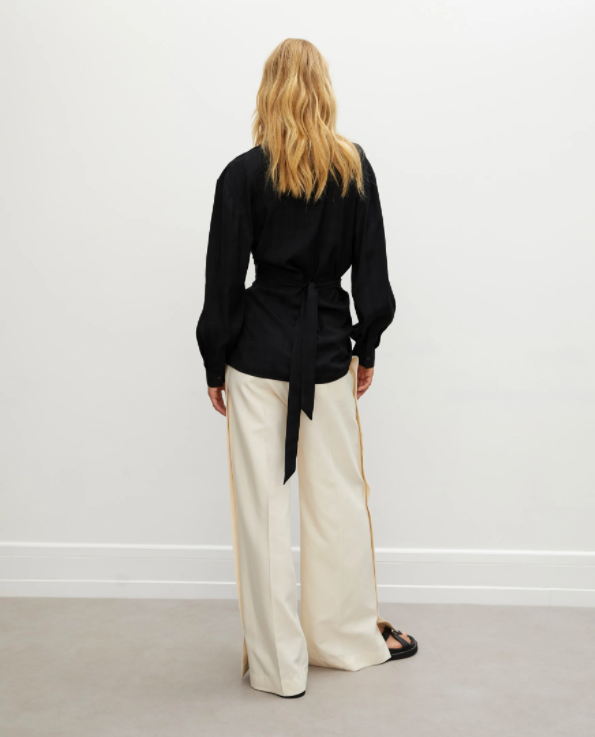 Róhe Frames Letiza blouse noir