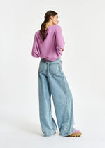 ESSENTIEL Wide-leg blue jeans